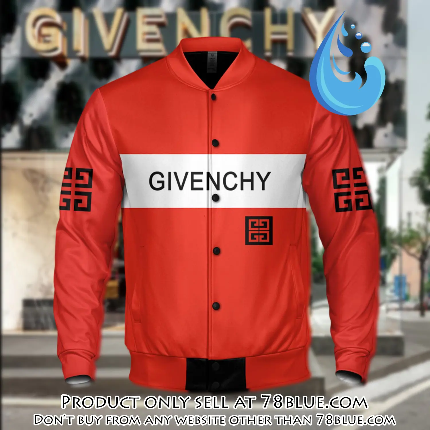 Luxury givenchy varsity premium baseball jacket bjv1045 78b1414761